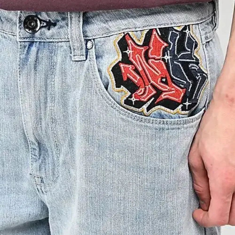 Ninth Hall Ambush Baggy Light Blue Wash Jeans - Picture 3 of 8